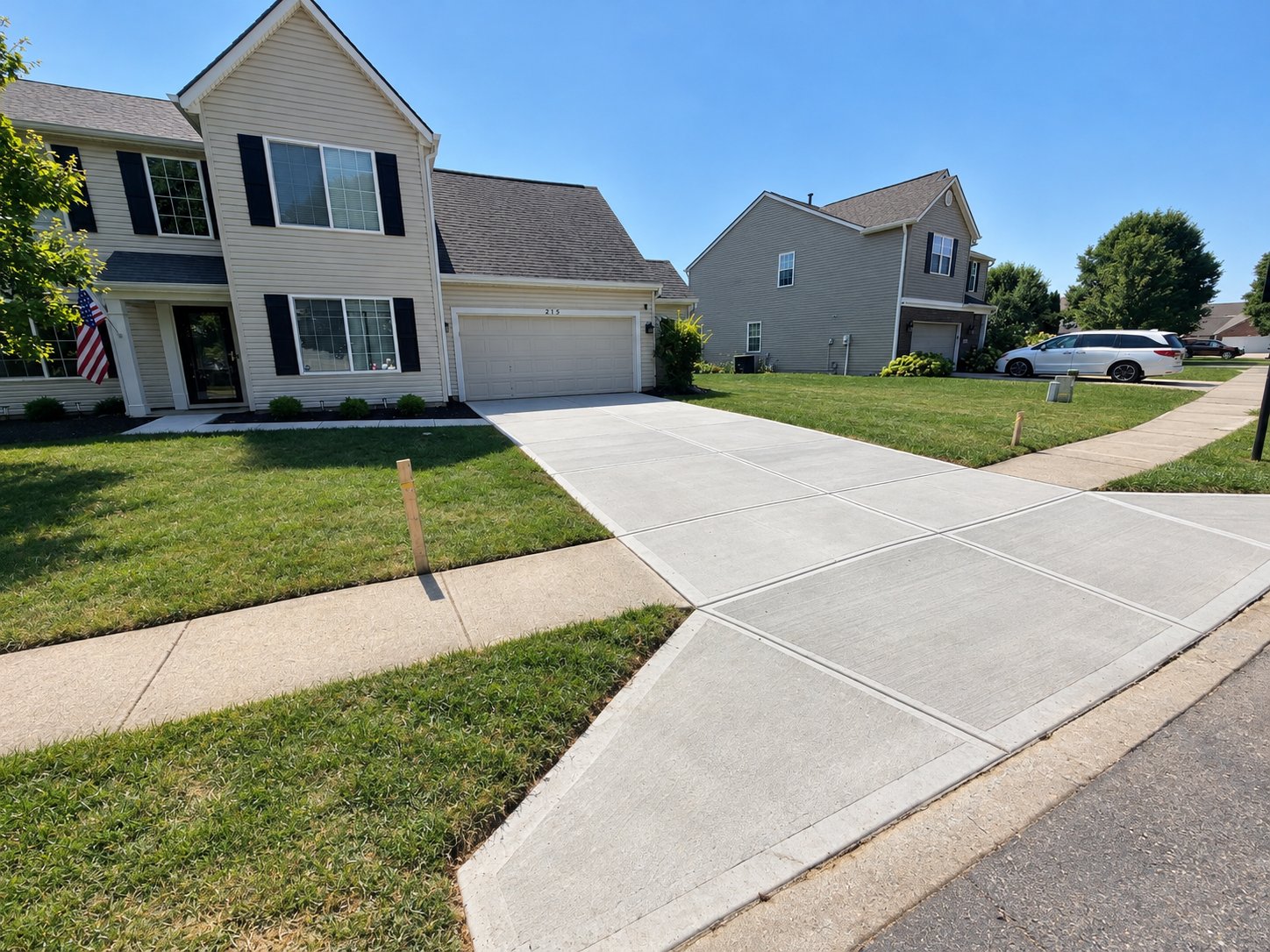 New driveway & curb appeal